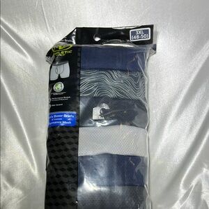 Athletic Works Boxer Briefs Blue Gray Multi-Pack